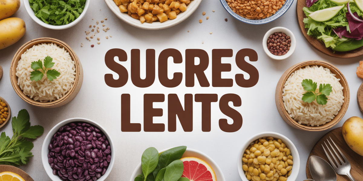Table garnie aliments IG bas sucres lents