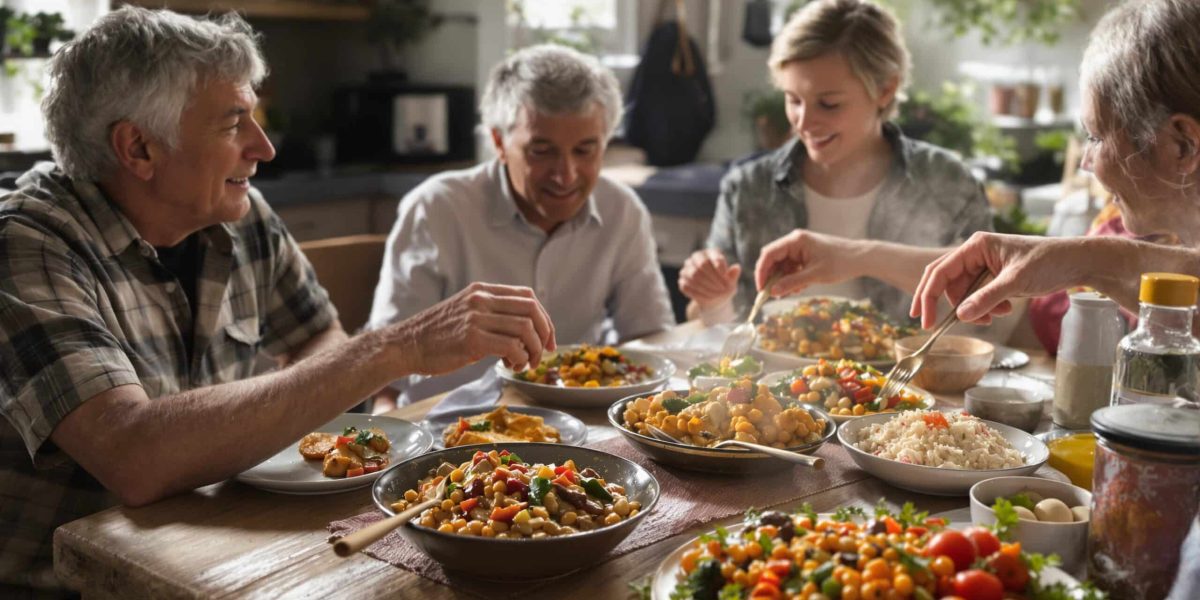 légumineuses : bol de diverses légumineuses colorées prêtes à être cuisinées